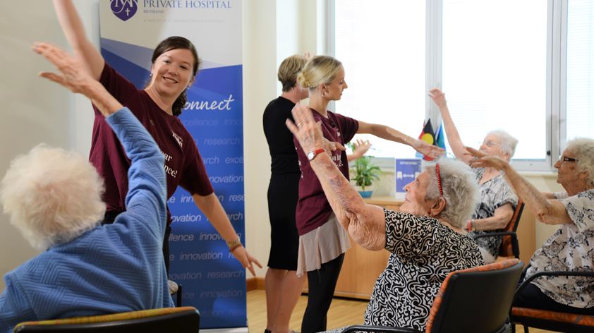 Queensland Ballet conduct movement classes at SVPH Brisbane