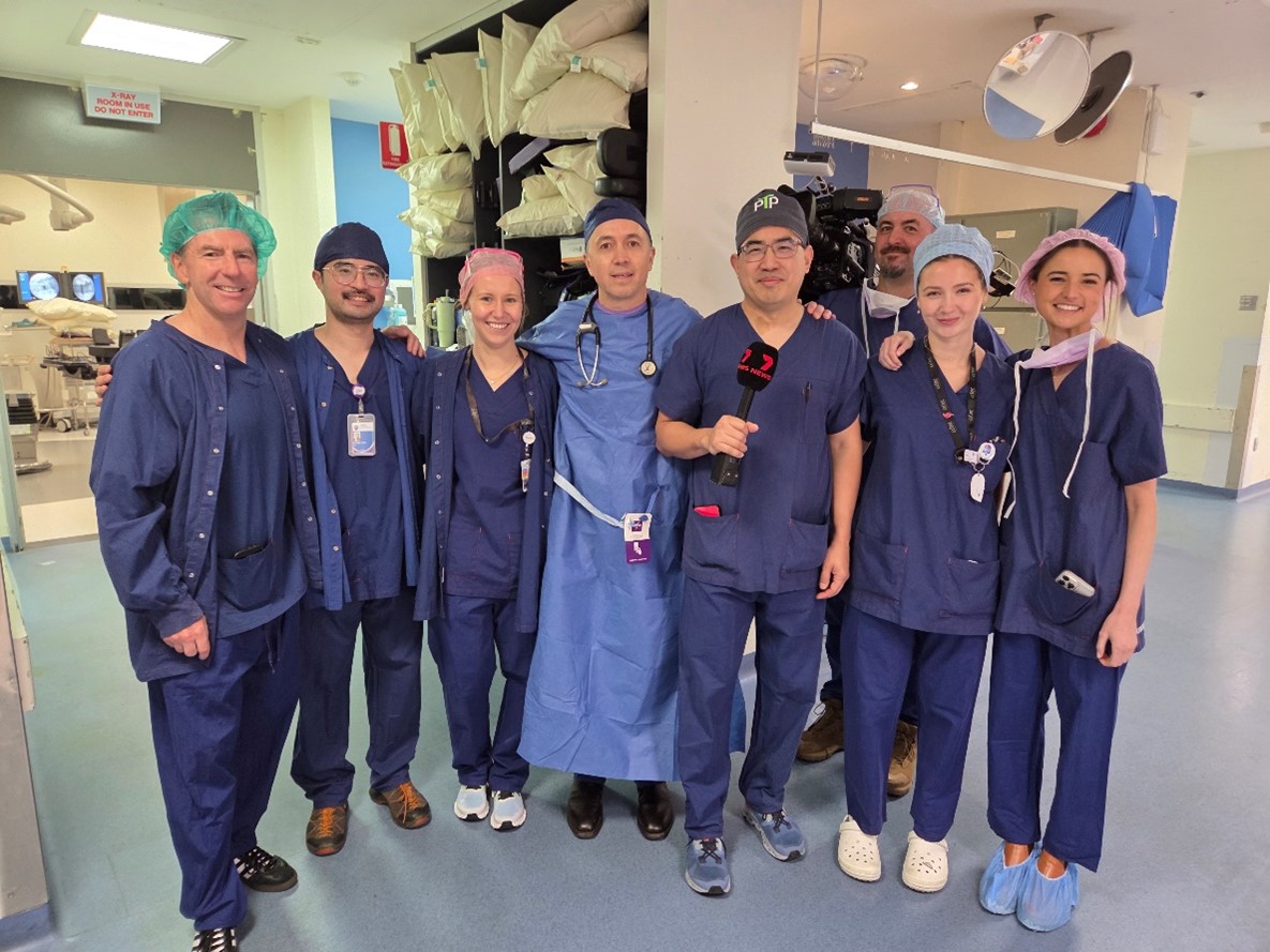 World first awake spinal surgery a success at St Vincent’s Private Hospital Melbourne