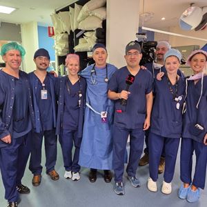 World first awake spinal surgery a success at St Vincent’s Private Hospital Melbourne