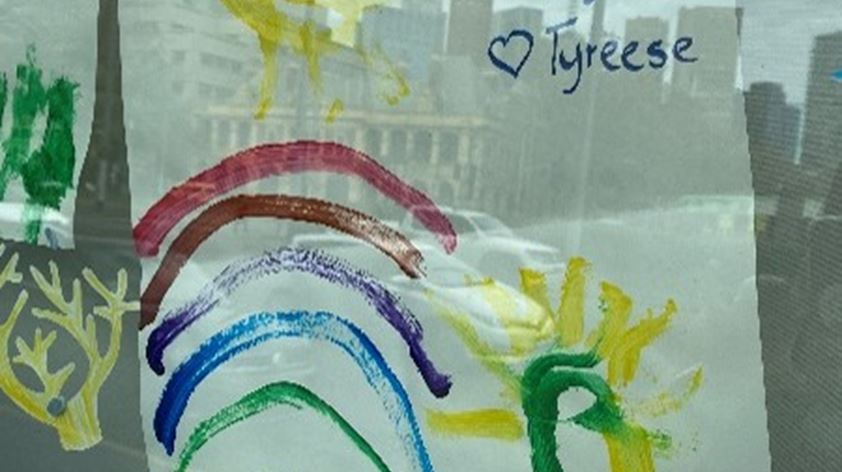 The Patch Kingergarten Artwork on display