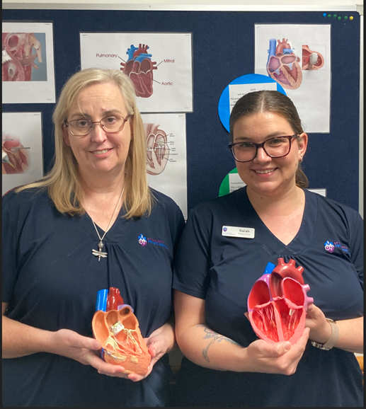 Bec and Kate, Structural Heart Team, Northside