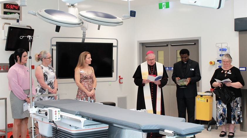 Blessing in the theatre