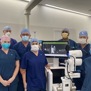 Orthopaedic Surgical Team with the VELYS Robotic Assisted Solution
