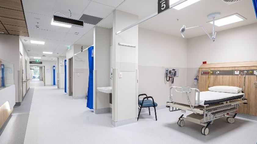 St Vincent’s Toowoomba new ED suites