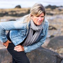 orthopaedics hip surgeries burstitis woman with pain