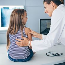 paediatric orthopaedics specialist diagnosing child