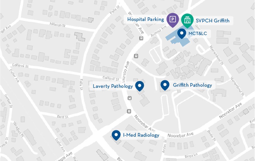 Map of Hospital