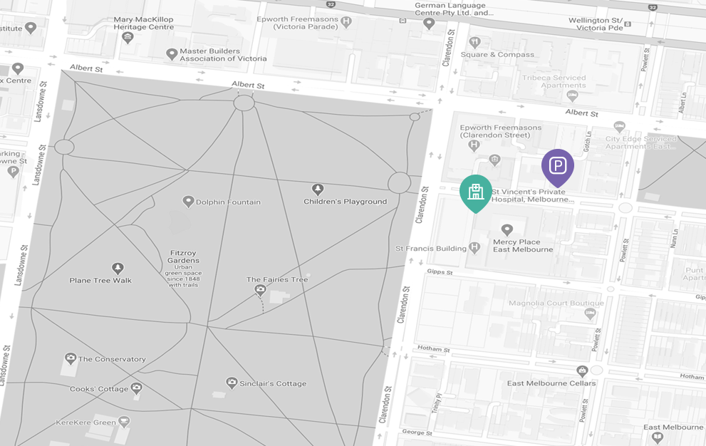 Map of Hospital