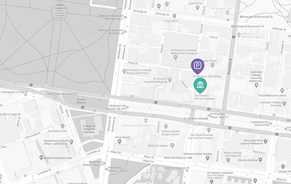 Map of Hospital