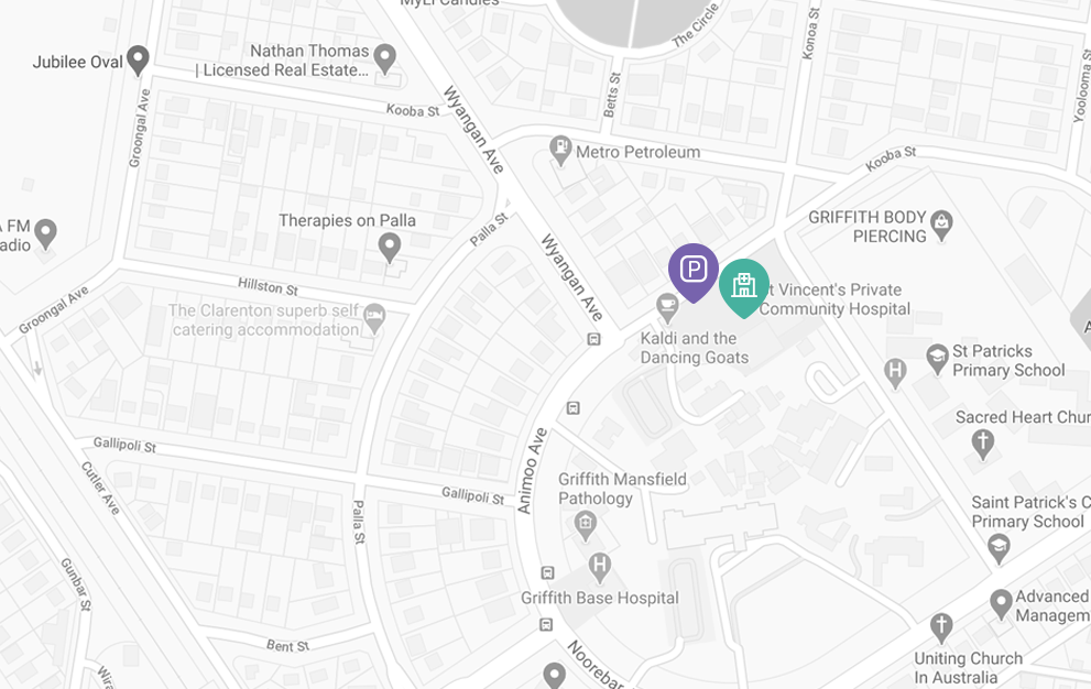Map of Hospital