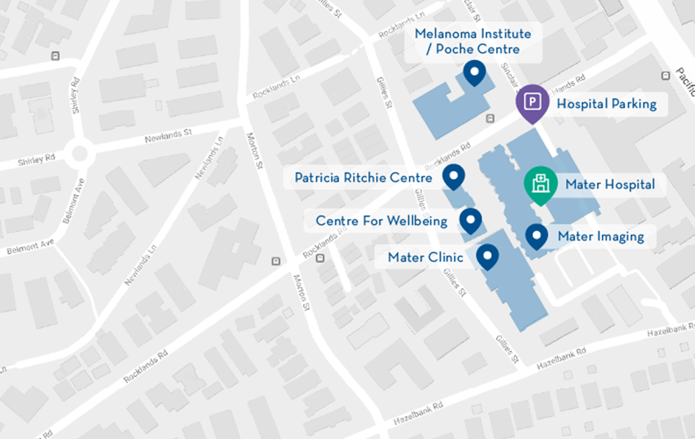 Map of Hospital