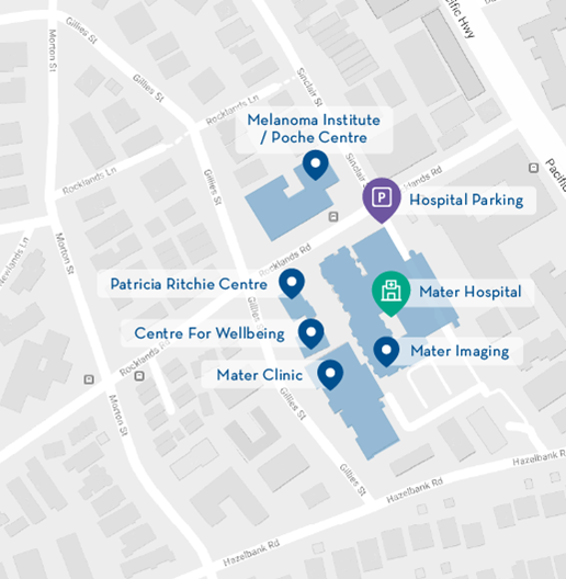 Visiting and Visitors Mater Hospital, North Sydney