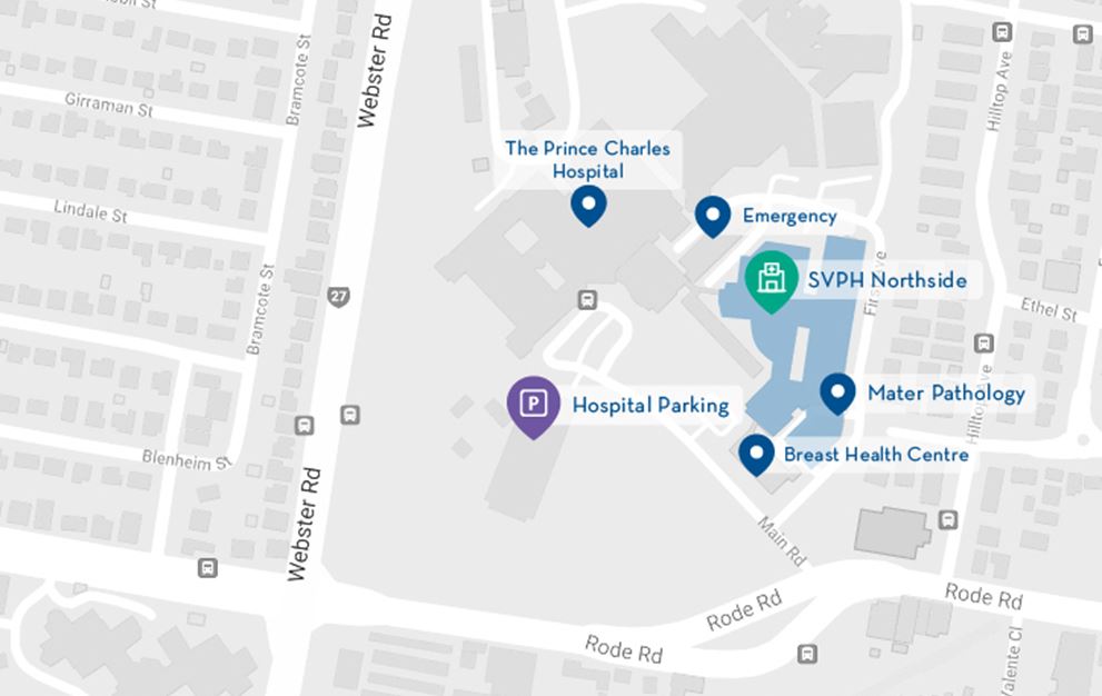 Map of Hospital