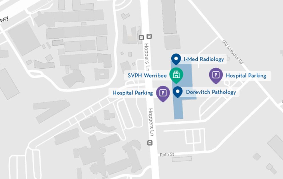 Map of Hospital