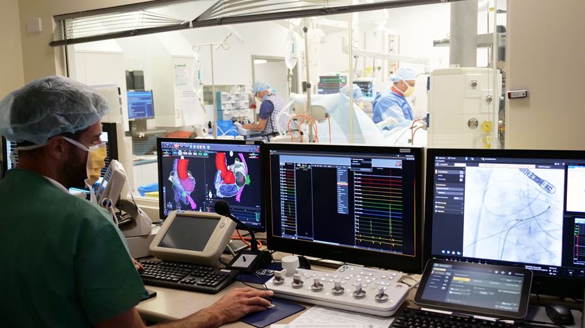 Upgraded Cardiac Catheterization Lab 