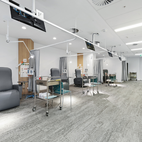 Treatment chairs in ambulatory care centre 