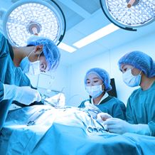 Thoracic surgeons operate